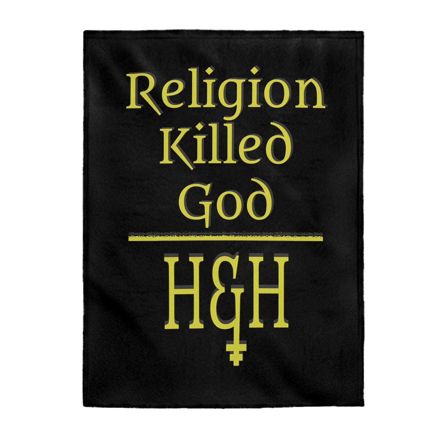 "Religion Killed God" - Plush Blanket