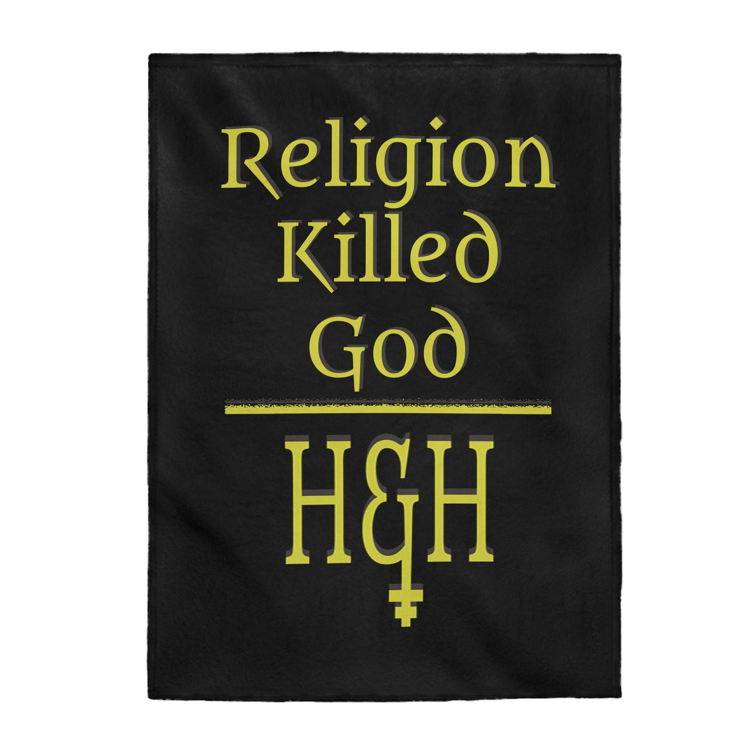 "Religion Killed God" - Plush Blanket