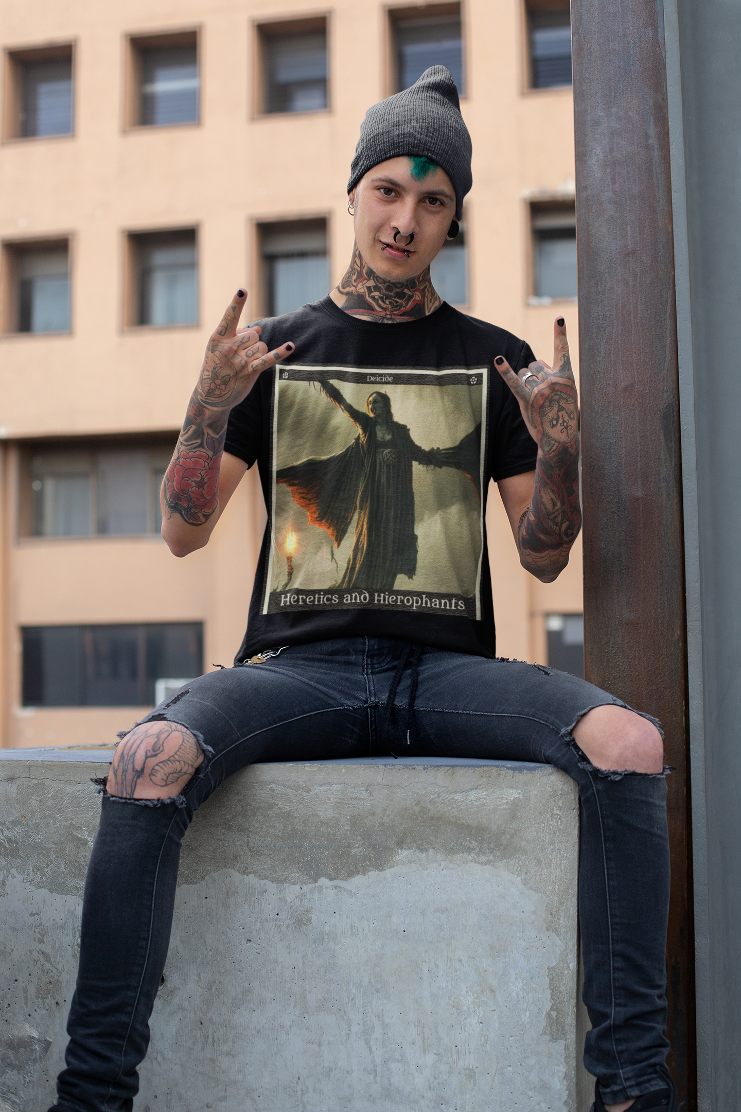 "Deicide" - Unisex Heavy Cotton Tee